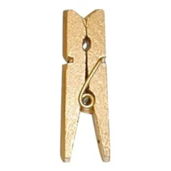 Mini Pince Linge En Bois Or Pour Deco Mariage X 24 Pi Ces