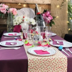 Nappe De Noel En Voie Seche En Rouleau De 25 M Tres