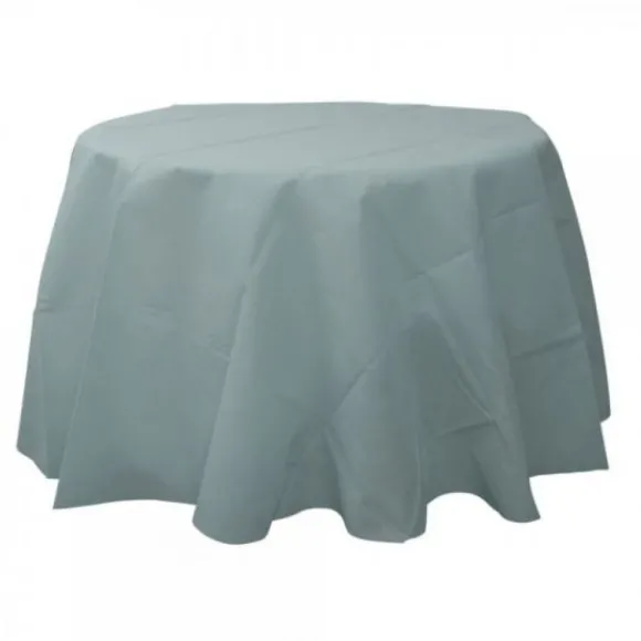 Nappe De Noel Ronde En Tissu Intiss 240 Cm