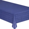 Nappe En Papier Damass Bleu Marine 25 M Tres X 1.18 M