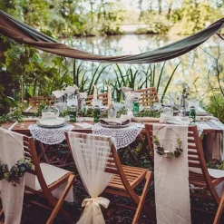 Napperon Crochet Blanc 50Cm