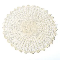 Napperon Crochet Ivoire 50Cm