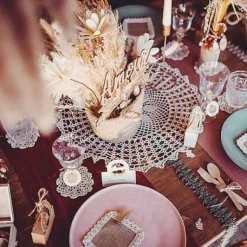 Napperon Crochet Ivoire 50Cm