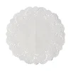 Napperon En Dentelle Blanc 26Cm X 6 Pi Ces