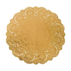 Napperon En Dentelle Dor 26Cm X 6 Pi Ces