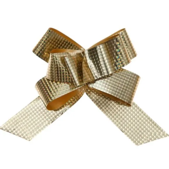 Noeud Automatique Hologramme Or X 5 Pi Ces