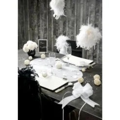 Noeud Automatique Intisse Blanc X 5 Pi Ces