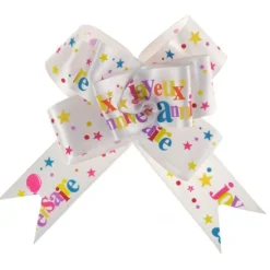 Noeud Automatique Joyeux Anniversaire X2 Pi Ces