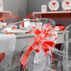 Noeud Mariage Automatique En Tulle Bordeaux X 5 Pi Ces