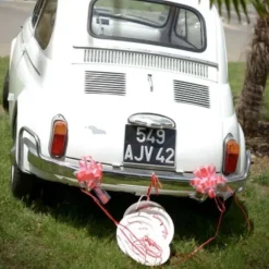 Noeud Mariage Automatique En Tulle Bordeaux X 5 Pi Ces