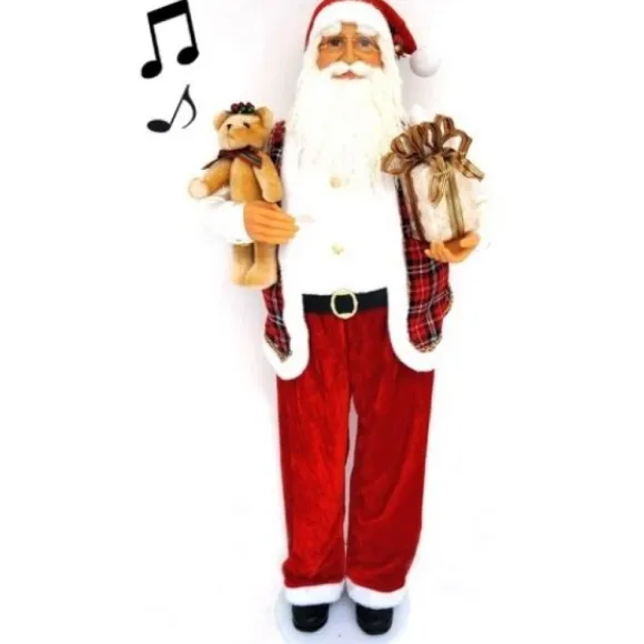 P Re Noel Automate 1M50 Bouge Et Chante