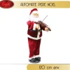 P Re Noel Automate Musical Violoniste 120Cm