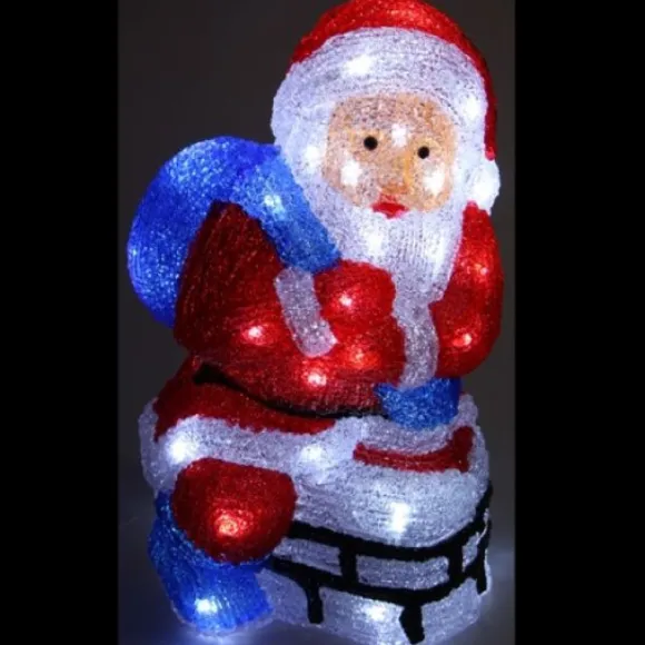 P Re Noel Lumineux Acrylique Avec Sac Cadeau