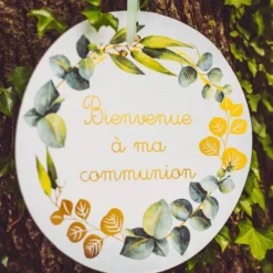 Pancarte Bienvenue A Ma Communion