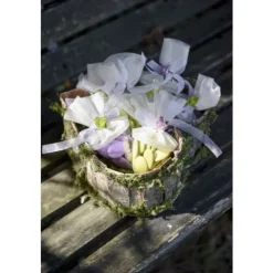 Panier P Tales Coeur Mousse Vegetal