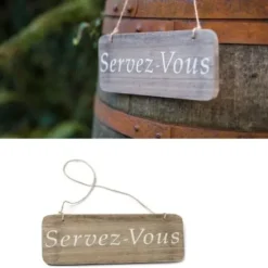 Panneau Bois Suspendre Servez Vous