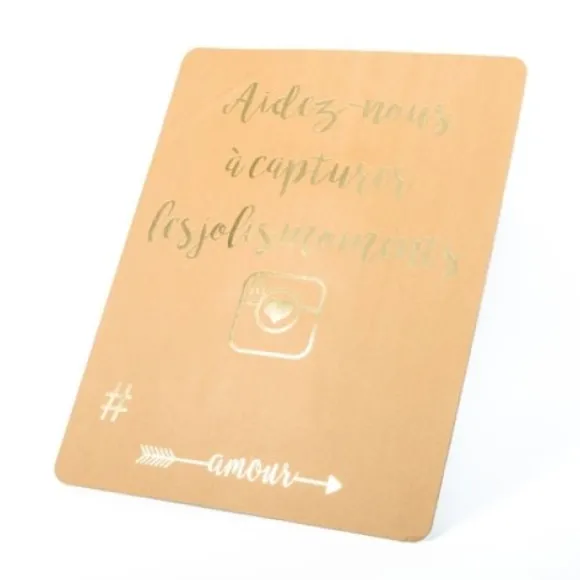 Panneau Kraft Instagram Aidez Nous A Capturer