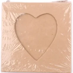Papier Mach Cadre Coeur