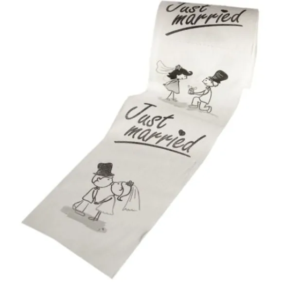 Papier Toilette Mariage Just Married