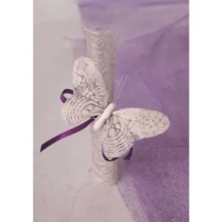 Papillon Sur Pince Scintillante X 6 Pi Ces