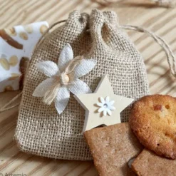 Papillons Fleur Papier Blanc X 30