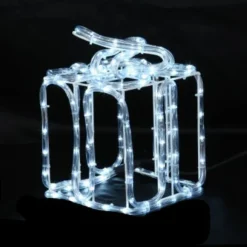 Paquet Cadeau Lumineux Solaire 144 Led Blanc Froid