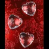 Pendentif Transparent En Forme De Coeur X 5 Pi Ces