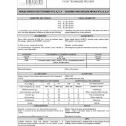 Perles Dragees Rose Gold 6 Mm X 100 Gr