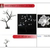 Petit Arbre Lumineux 32Led Blanc 45Cm