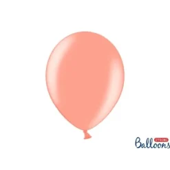 Petit Ballon Gonflable Nacr Rose Gold 12Cm X 100 Pi Ces