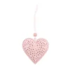 Petit Coeur M Tal Perc Rose 7Cm