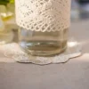 Petit Napperon En Dentelle Ficelle 10Cm X 6 Pi Ces