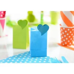 Petit Photophore Turquoise X 6 Pi Ces