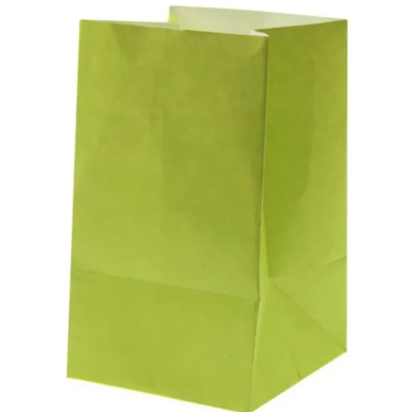 Petit Photophore Vert Anis X 6 Pi Ces