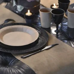 Petite Assiette En Carton Kraft 18Cm X 50 Pi Ces