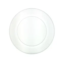 Petite Assiette Plastique Ronde R Utilisable Transparente X 6 Pi Ces