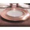 Petite Assiette Plastique Daytona Rose Gold X 6 Pi Ces