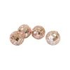 Petite Boule A Facette Rose Gold X 4 Pi Ces