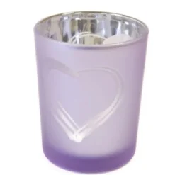 Photophore Decor Coeur Parme