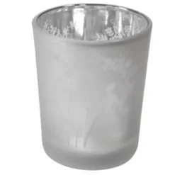 Photophore Decor Couple De Mari S Argent