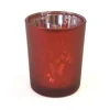 Photophore Decor Papillon Rouge