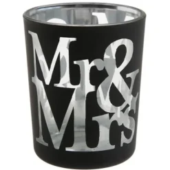 Photophore En Verre Mr Mrs