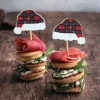 Pics Cocktails Bonnet De Noel Tartan X10 Pi Ces