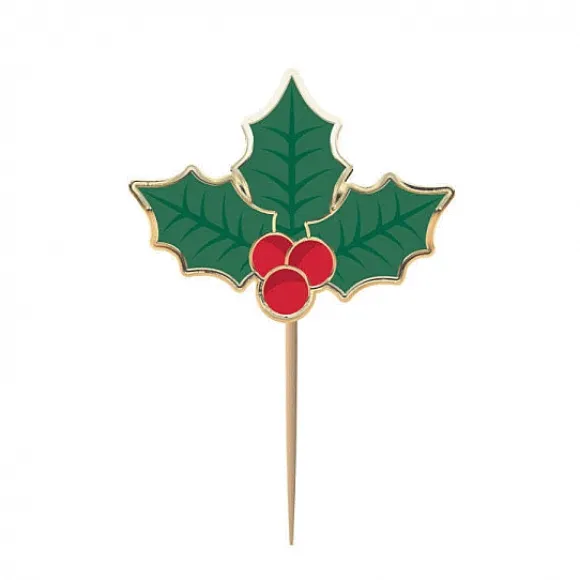 Pics Cocktails Houx De Noel X10 Pi Ces