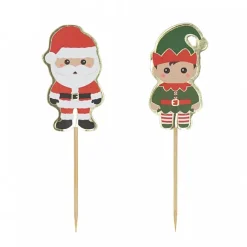 Pics Cocktails Pere Noel & Lutins X10 Pi Ces