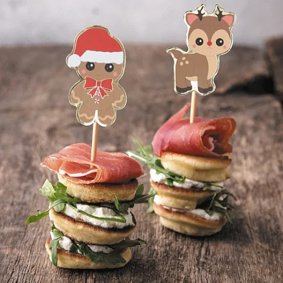 Pics Cocktails Rennes De Noel X10 Pi Ces