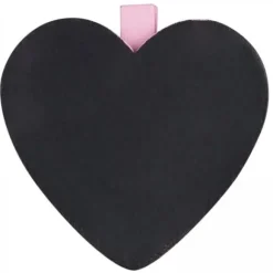 Pince Ardoise Coeur Rose X 6 Pi Ces