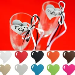 Pince Coeur En M Tal X 4 Pi Ces