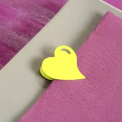 Pince Coeur En M Tal X 4 Pi Ces