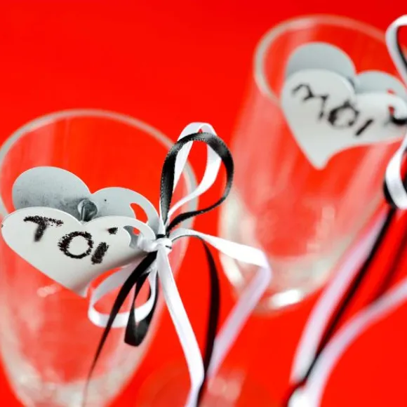 Pince Coeur En M Tal X 4 Pi Ces